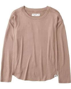 abercrombie kids Best Is Back Cozy Snit Moost Have (Little Kids/Big Kids) | Shirts & Tops