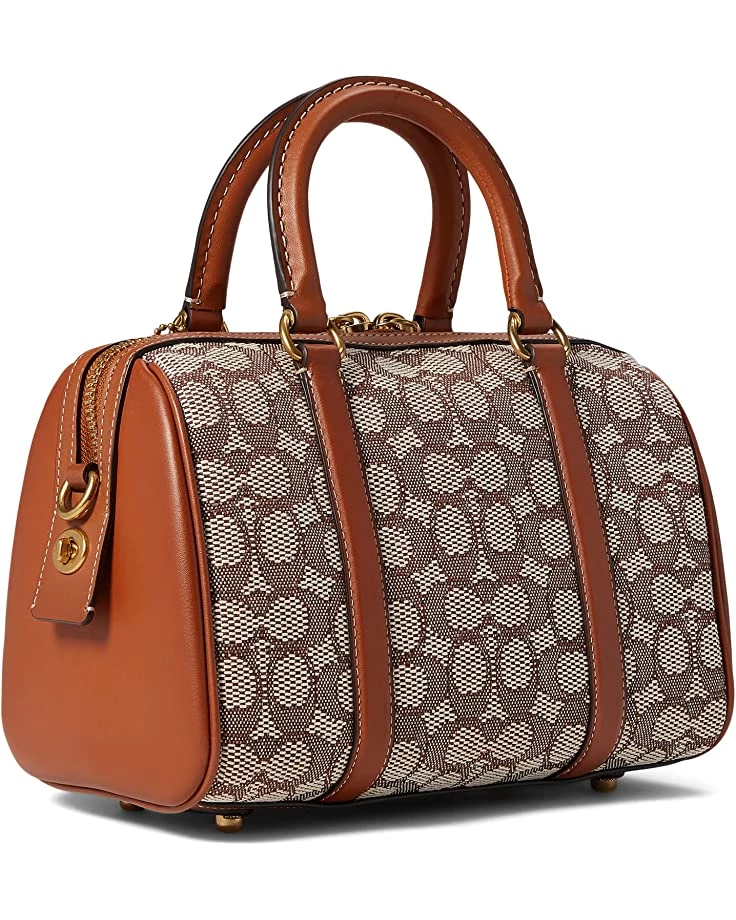 COACH Signature Textile Jacquard Ruby Satchel 25 | Handbags 4 COACH Signature Textile Jacquard Ruby Satchel 25 | Handbags - Image 2