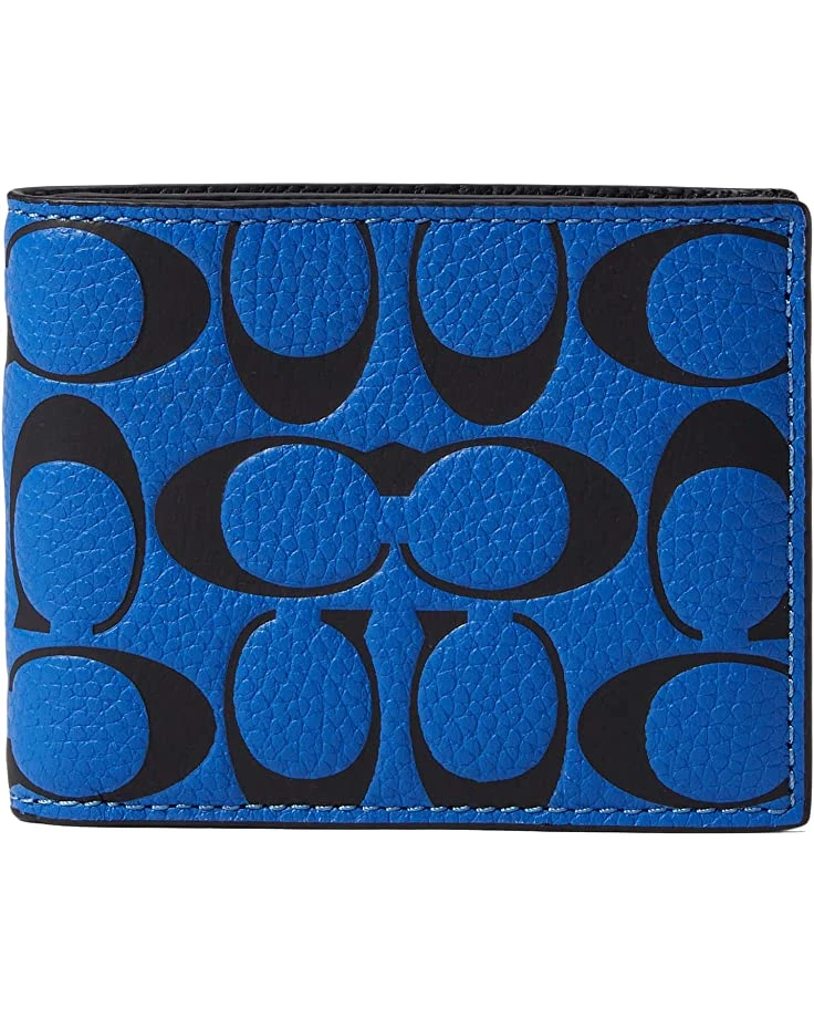 COACH Slim Billfold in Printed Signature Leather | Wallets 3 COACH Slim Billfold in Printed Signature Leather | Wallets