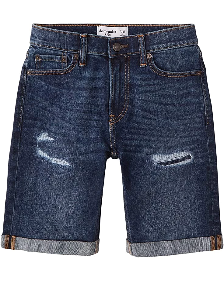 abercrombie kids Rolled Denim Shorts (Little Kids/Big Kids) 4 abercrombie kids Rolled Denim Shorts (Little Kids/Big Kids) - Image 2