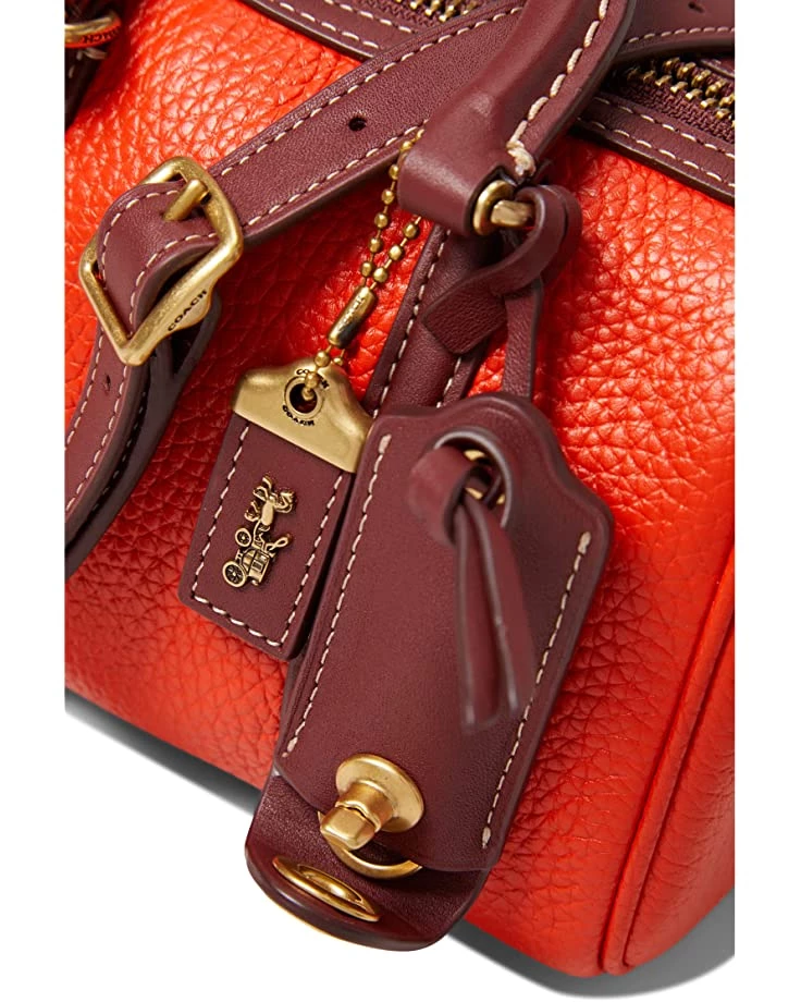 COACH Color-Block Leather Ruby Satchel 18 | Handbags 6 COACH Color-Block Leather Ruby Satchel 18 | Handbags - Image 4