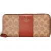 COACH Color Block Coated Canvas Signature Slim Accordion Zip | Wallets -COACH Sales Store 81fDCGao4oL. AC SR736920