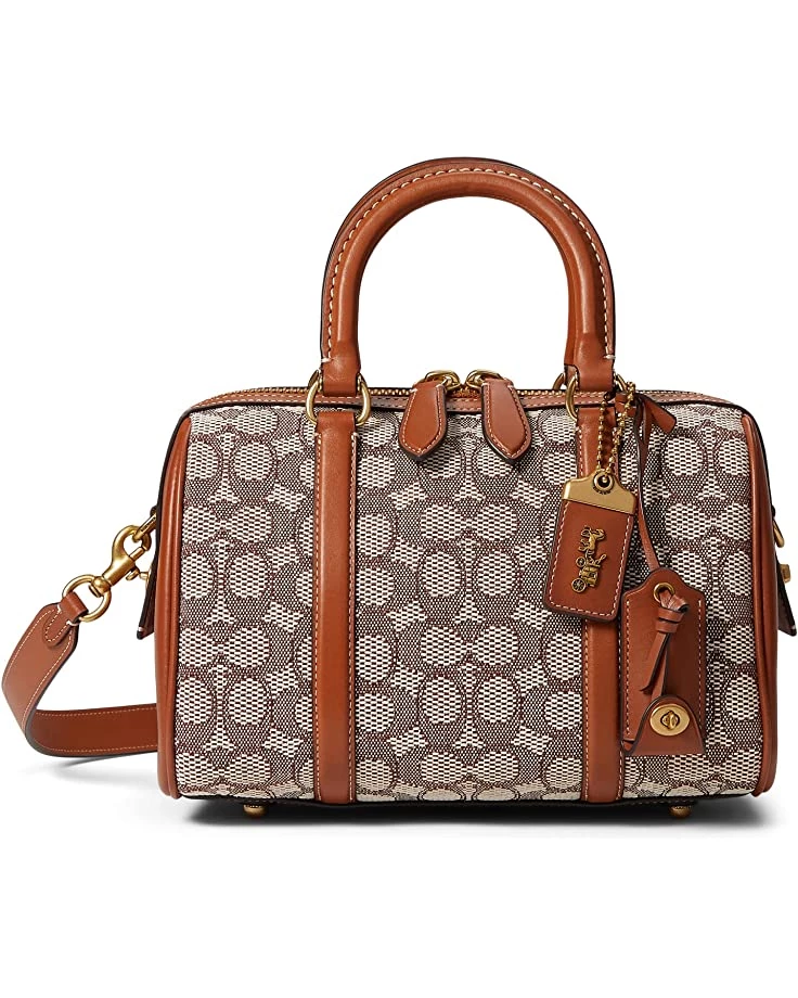 COACH Signature Textile Jacquard Ruby Satchel 25 | Handbags 3 COACH Signature Textile Jacquard Ruby Satchel 25 | Handbags