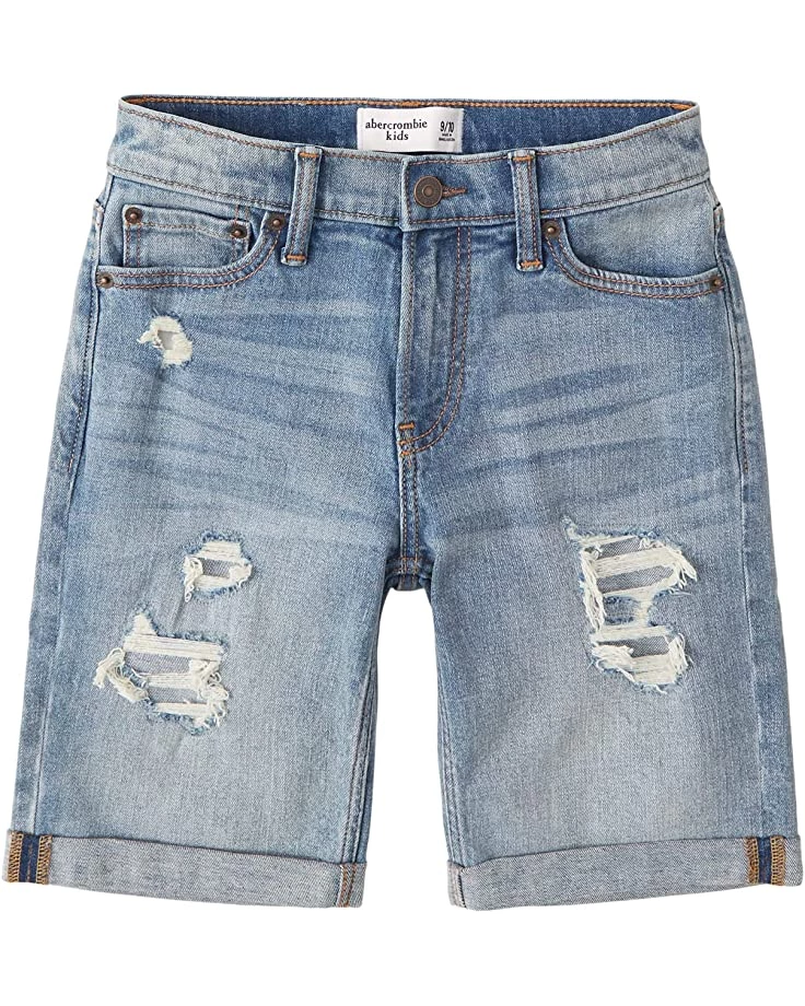abercrombie kids Rolled Denim Shorts (Little Kids/Big Kids) 5 abercrombie kids Rolled Denim Shorts (Little Kids/Big Kids) - Image 3