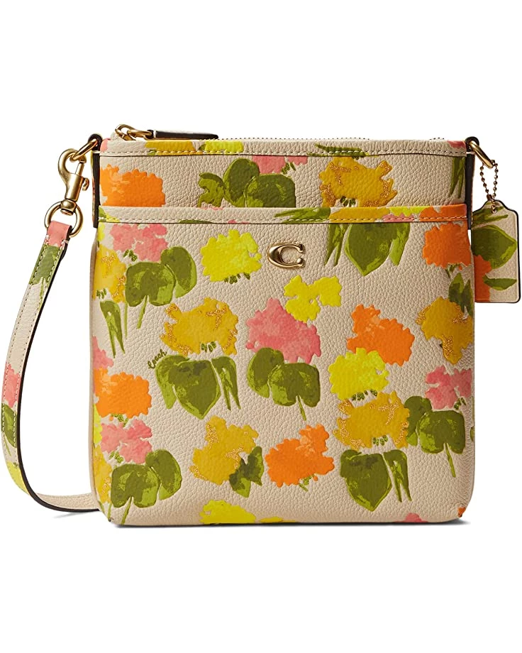 COACH Floral Printed Leather Kitt | Handbags 3 COACH Floral Printed Leather Kitt | Handbags