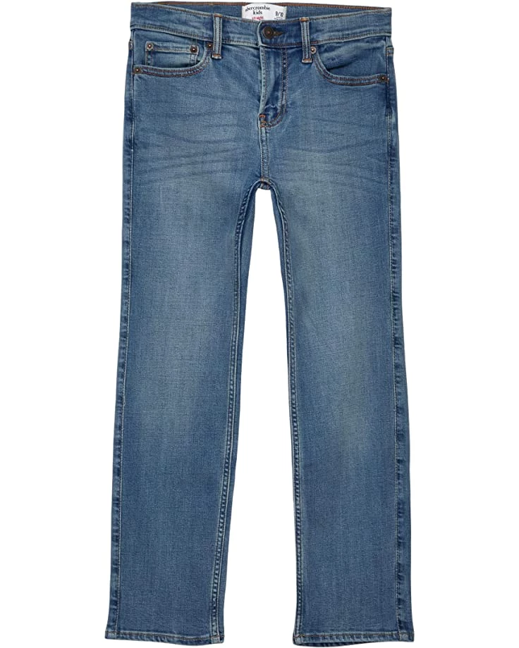 abercrombie kids Straight Jeans in Light (Little Kids/Big Kids) 3 abercrombie kids Straight Jeans in Light (Little Kids/Big Kids)