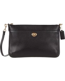 COACH Polished Pebble Polly Crossbody | Handbags