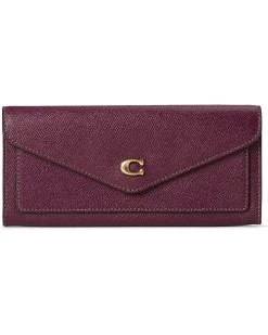 COACH Cross Grain Leather Wyn Soft Wallet | Wallets
