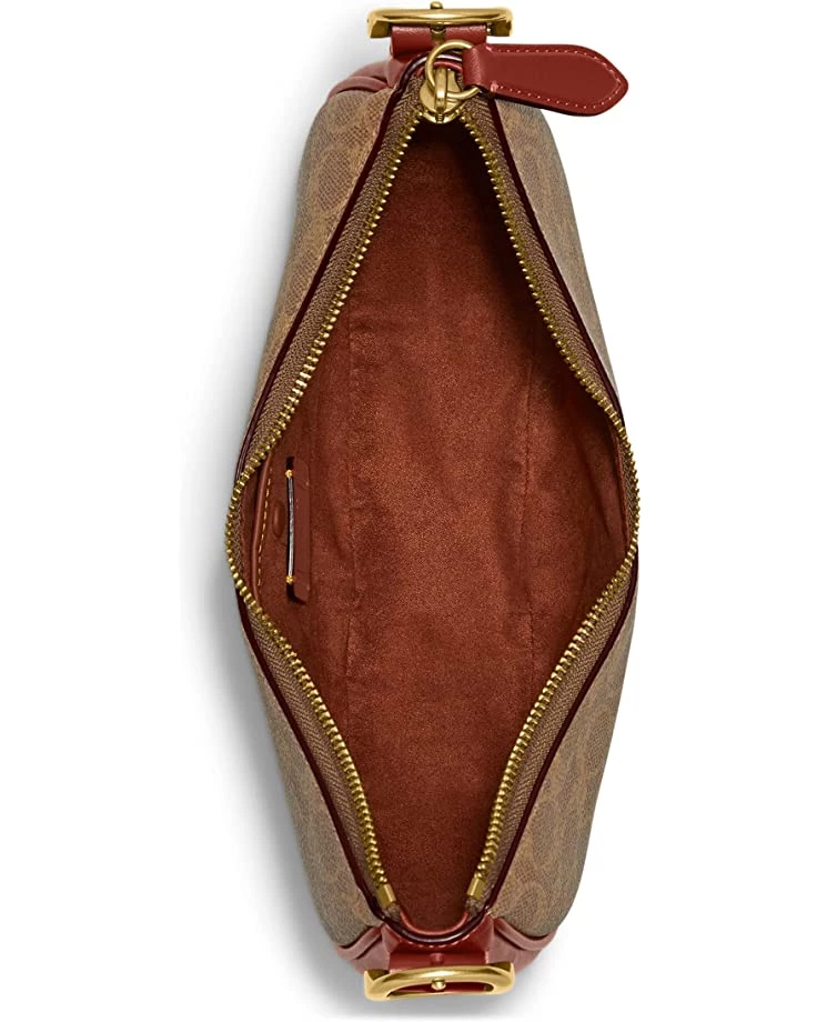 COACH Coated Canvas Signature Luna Shoulder Bag | Handbags 5 COACH Coated Canvas Signature Luna Shoulder Bag | Handbags - Image 3