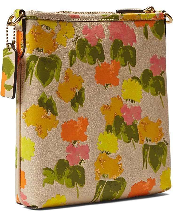 COACH Floral Printed Leather Kitt | Handbags 4 COACH Floral Printed Leather Kitt | Handbags - Image 2