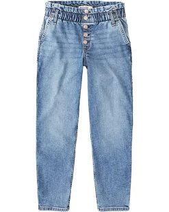 abercrombie kids Mini Mom Jeans (Little Kids/Big Kids)