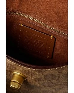 COACH Coated Canvas Signature Willow Saddle Bag | Handbags -COACH Sales Store 91hy4jP4zUL. AC SR736920