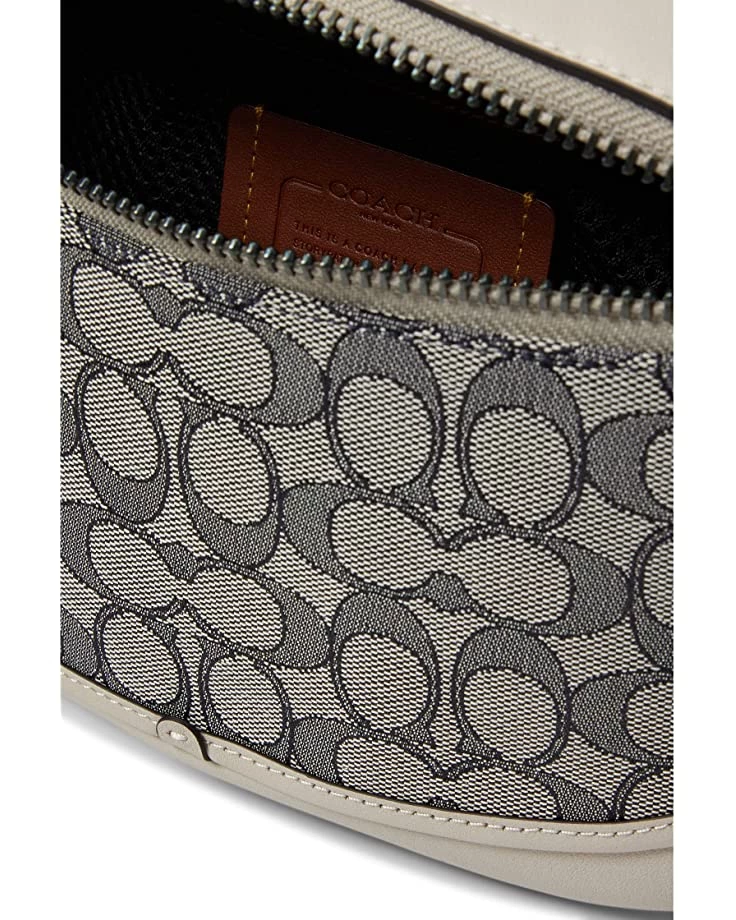 COACH League Belt Bag in Signature Jacquard | Lumbar Packs 5 COACH League Belt Bag in Signature Jacquard | Lumbar Packs - Image 3