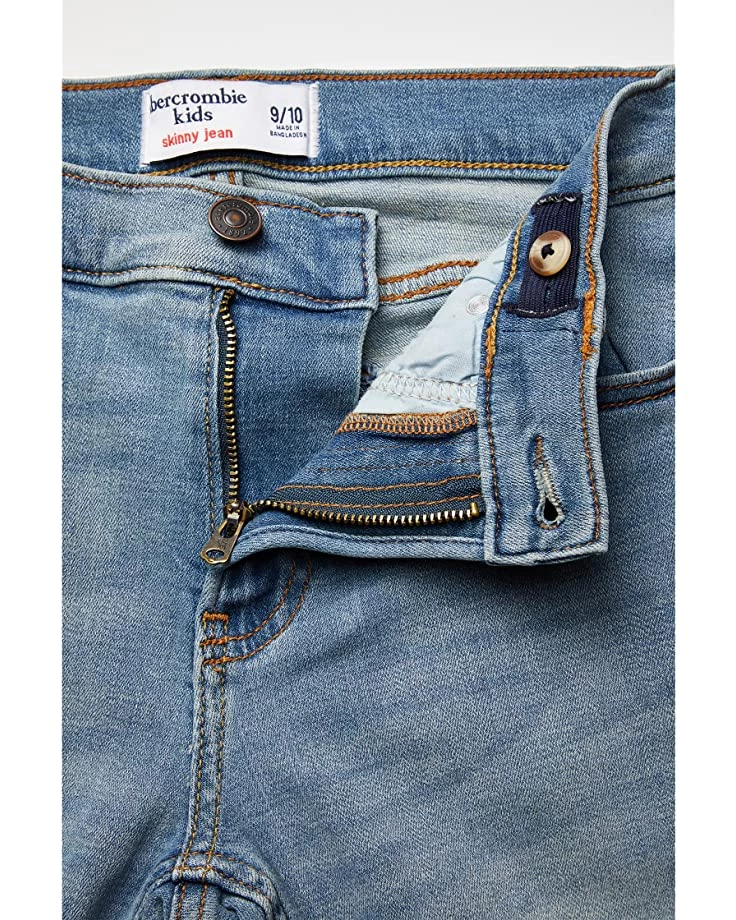 abercrombie kids Skinny Jeans in Light Destroy (Little Kids/Big Kids) 5 abercrombie kids Skinny Jeans in Light Destroy (Little Kids/Big Kids) - Image 3