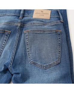 abercrombie kids Super Skinny Shred in Dark Blue (Little Kids/Big Kids) | Jeans -COACH Sales Store B17VjZ0KvS. AC SR736920