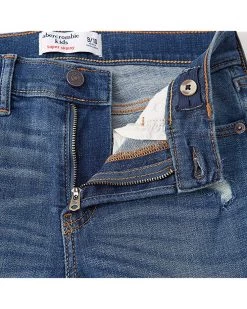 abercrombie kids Super Skinny Shred in Dark Blue (Little Kids/Big Kids) | Jeans -COACH Sales Store B1nNENoRk1S. AC SR736920
